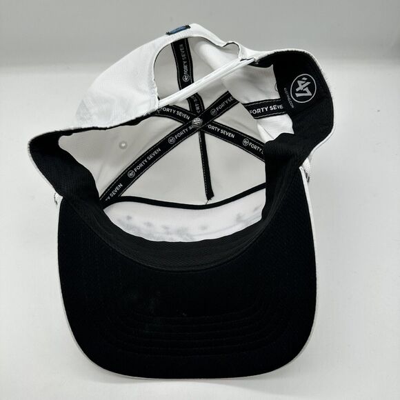 UNC Tar Heels Retro Hat Downburst Hitch '47 Brand Brrr Snapback Rope Basebal Cap - Picture 6 of 9